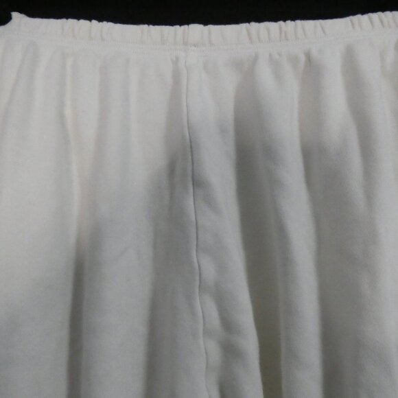 PJ MAMMA | large | Ivory Elastic Waist Tapered Sweatpants With Pockets - Picture 11 of 16
